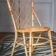 Chaise en rotin Louis Sognot