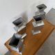 Set 4 vases en fonte d’aluminium