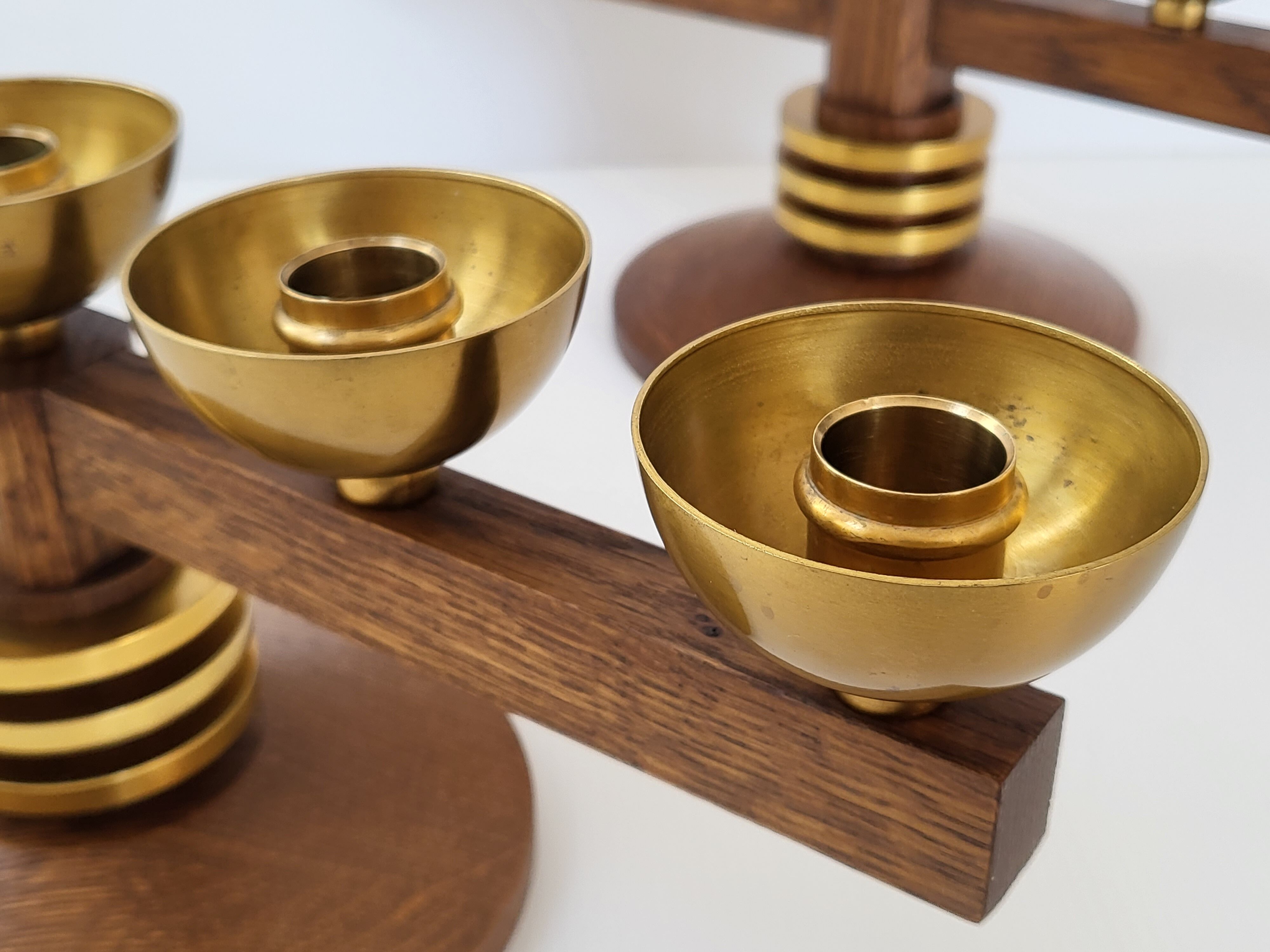 Pair of vintage candelabras 1970