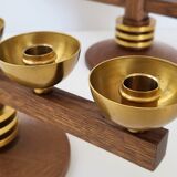 Pair of vintage candelabras 1970