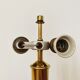 Magnificent large Mid Century Modern brass table lamp