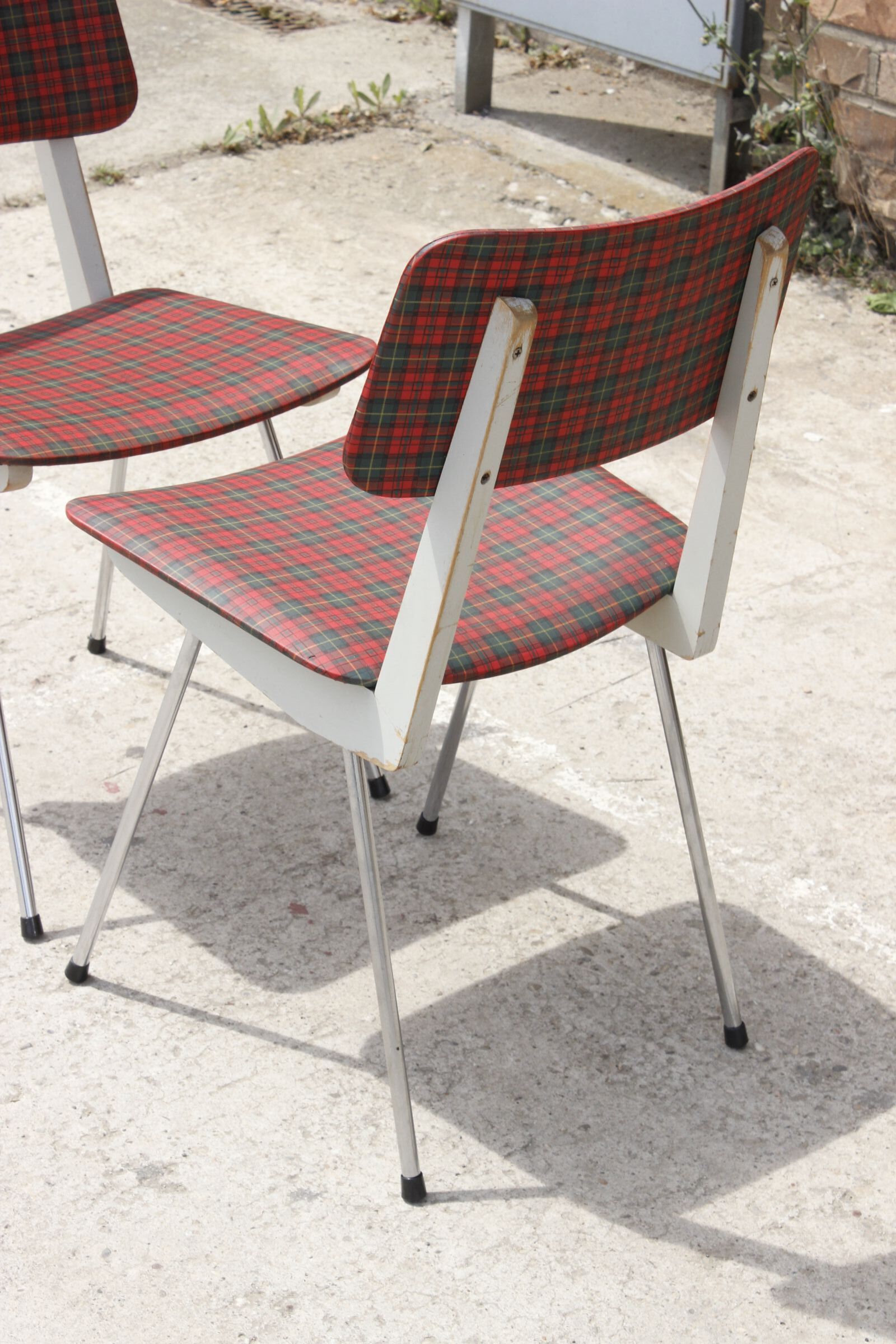 Pair of modernist chairs by Felix Diller, Germany 1950s