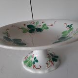 'Strawberry' compotier says Service George Sand, Creil and Montereau earthenware