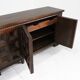 Buffet brutaliste espagnol en bois massif