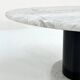 Table 120 cm in Loto Rosso marble by Ettore Sottsass for Poltronova, 1970