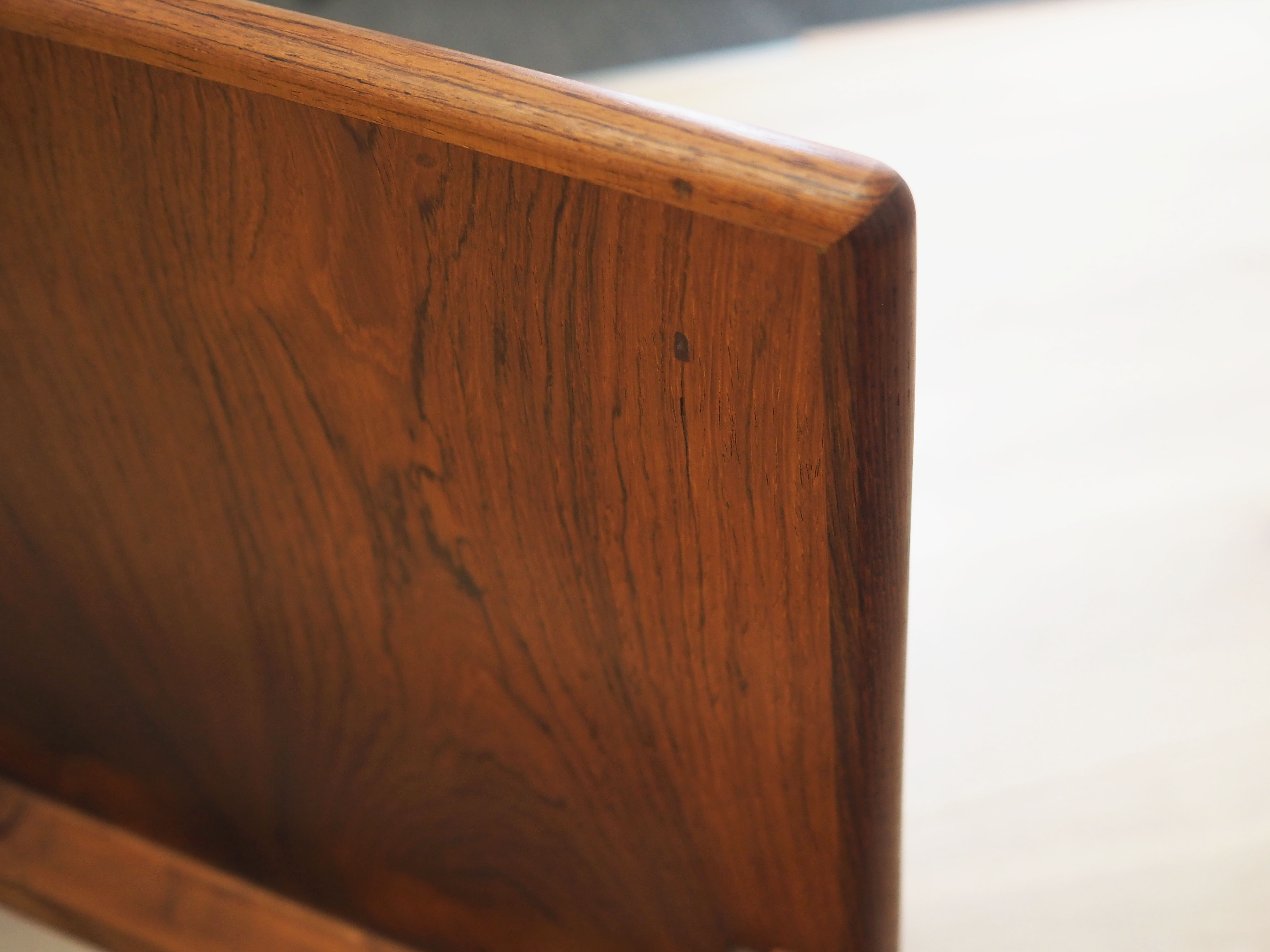 Rosewood bed, Danish design, 1970s, production: Denmark