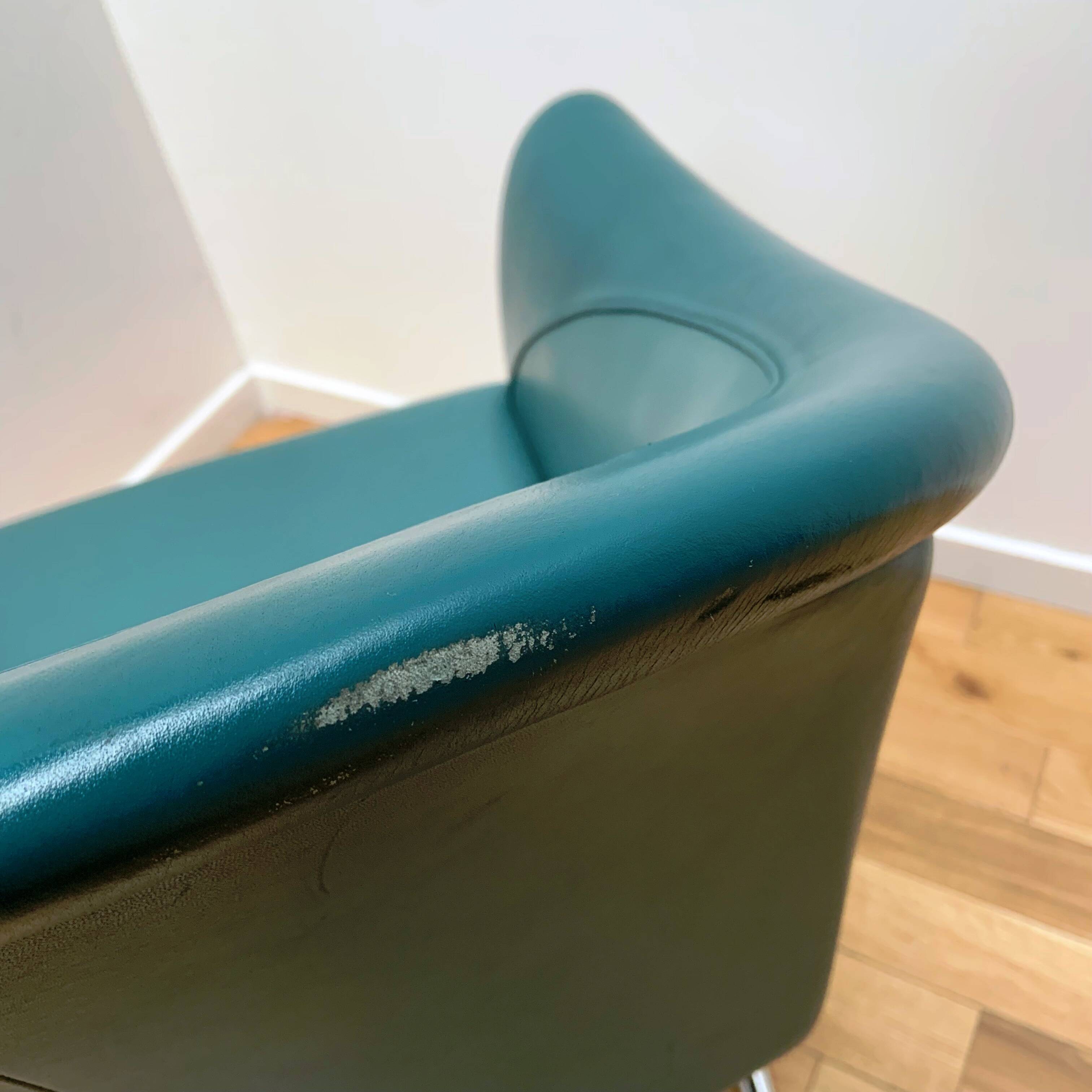 Slitta Slinan armchairs, Poltrona Frau