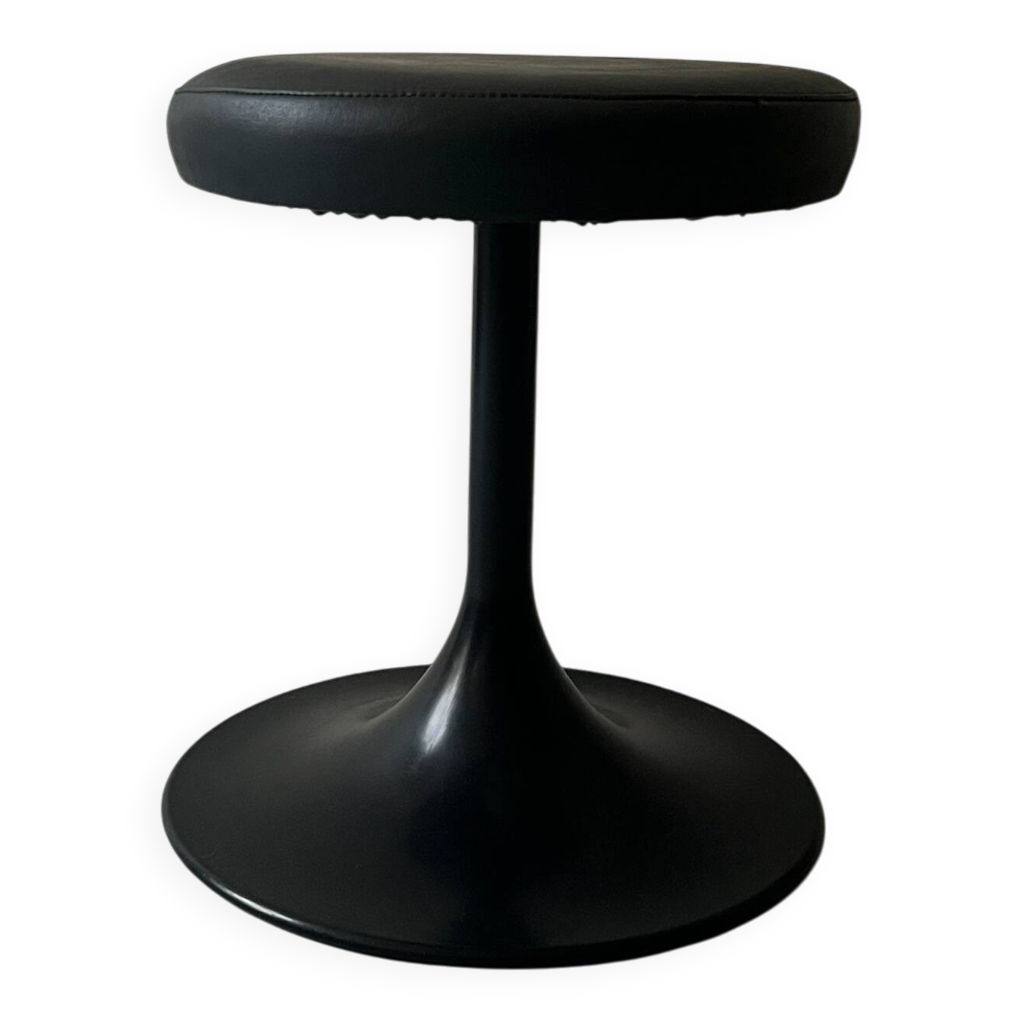 Tabouret tulipe Saarinen noir , design 1970