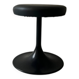 Tabouret tulipe Saarinen noir , design 1970