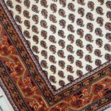 Vintage Indian Carpet Seraband handmade 122cm x 175cm 1980s, 1C519