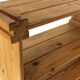 Vintage Wall shelf rack Pine wood 70s minimalist design