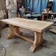 Table monastère avec 1 rallonge  éclaircie