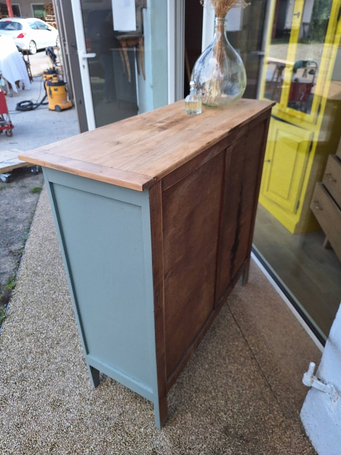 Buffet parisien vert