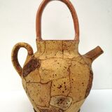 Gargoulette, terracotta jug and cork