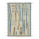 Hand-Knotted Tribal Unique 211 cm x 302 cm Blue Wool Carpet