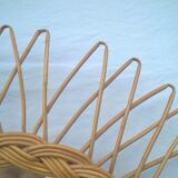 Mirror sun rattan 40cm