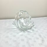 Vintage glass basket emptier