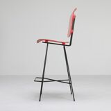 Dutch modernist tabouret by Coen De Vries - 1950s