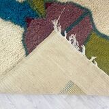 Handmade moroccan berber carpet 264 x 134 cm