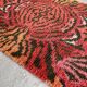 Rare Scandinavian Rya Rug, 1970’s, Space Age, Sweden