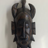 African mask, Baoulé style
