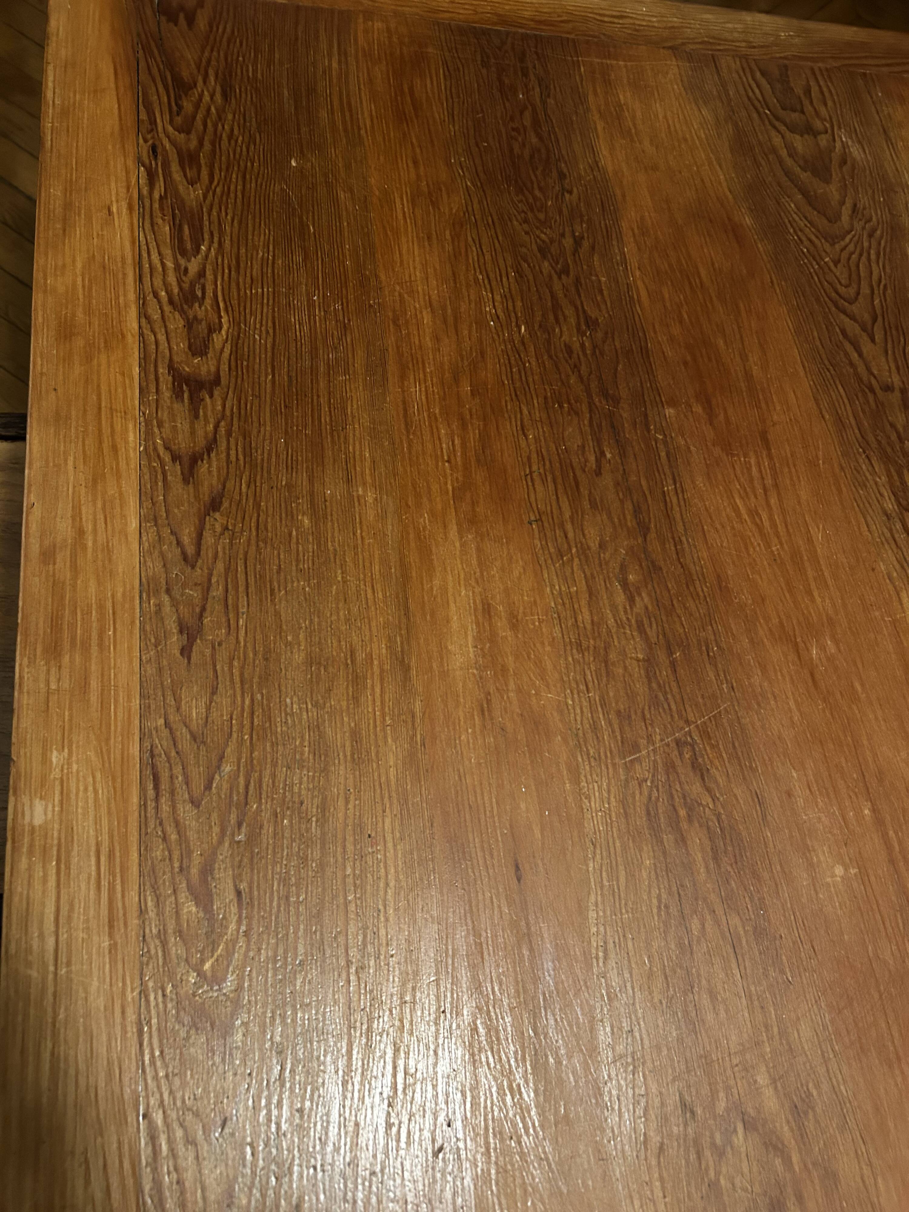 Dining table + 6 vintage chairs – 1960s modernism