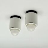 Pair of 80s design Wall or Ceiling Lights iGuzzini, new old stock