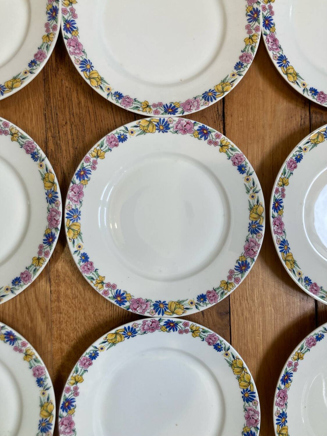 Dessert plate service