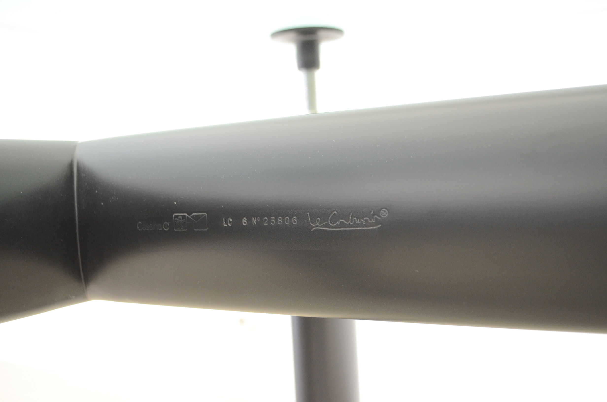 Dining table LC6 by Le Corbusier, Cassina edition 1928