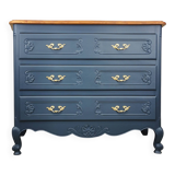 Renovated cherry wood chest of drawers