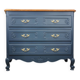 Renovated cherry wood chest of drawers