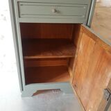 Small art deco green buffet
