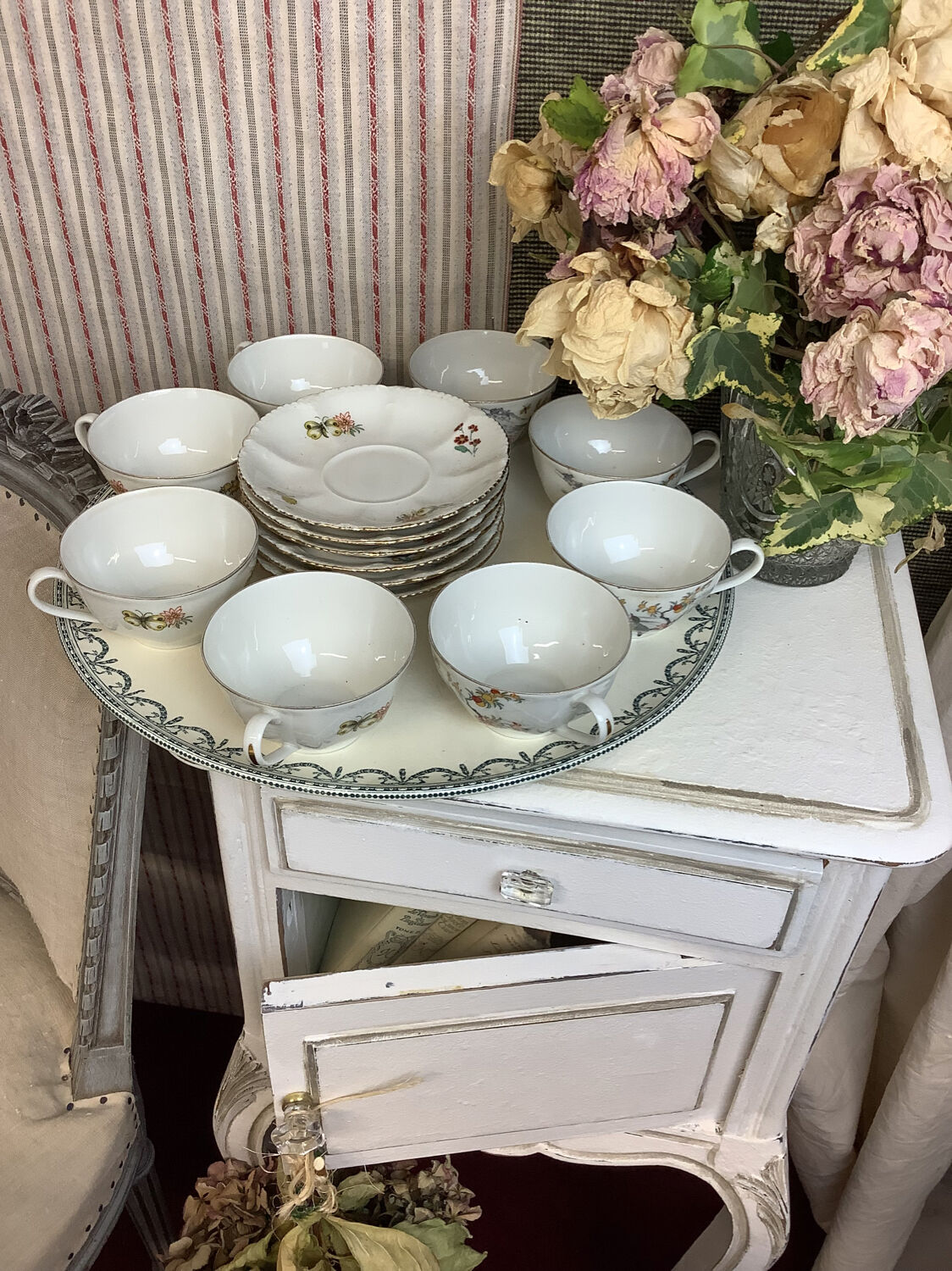 Old artisanal dish made in France Salins