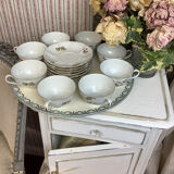 Plat ancien artisanal made in france Salins