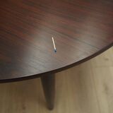 Round rosewood table, Danish design, 1970s, production: Denmark