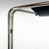 1970's Chrome & Marble Floor Lamp by Bruno Gecchelin for Guzzini, Italy