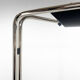 1970's Chrome & Marble Floor Lamp by Bruno Gecchelin for Guzzini, Italy