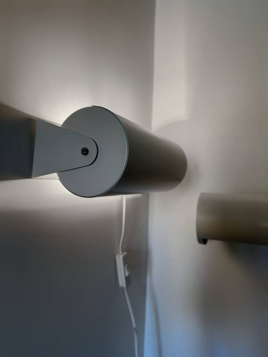 IKEA Lod V413 wall lights from the 1980s.