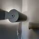 IKEA Lod V413 wall lights from the 1980s.