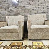 Pair of vintage armchairs