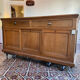 Antique exhibition counter