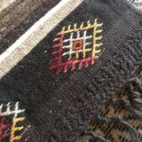 Tapis décoatif Kilim fait à la main