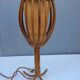Rattan lamp by Louis Sognot, 1960s