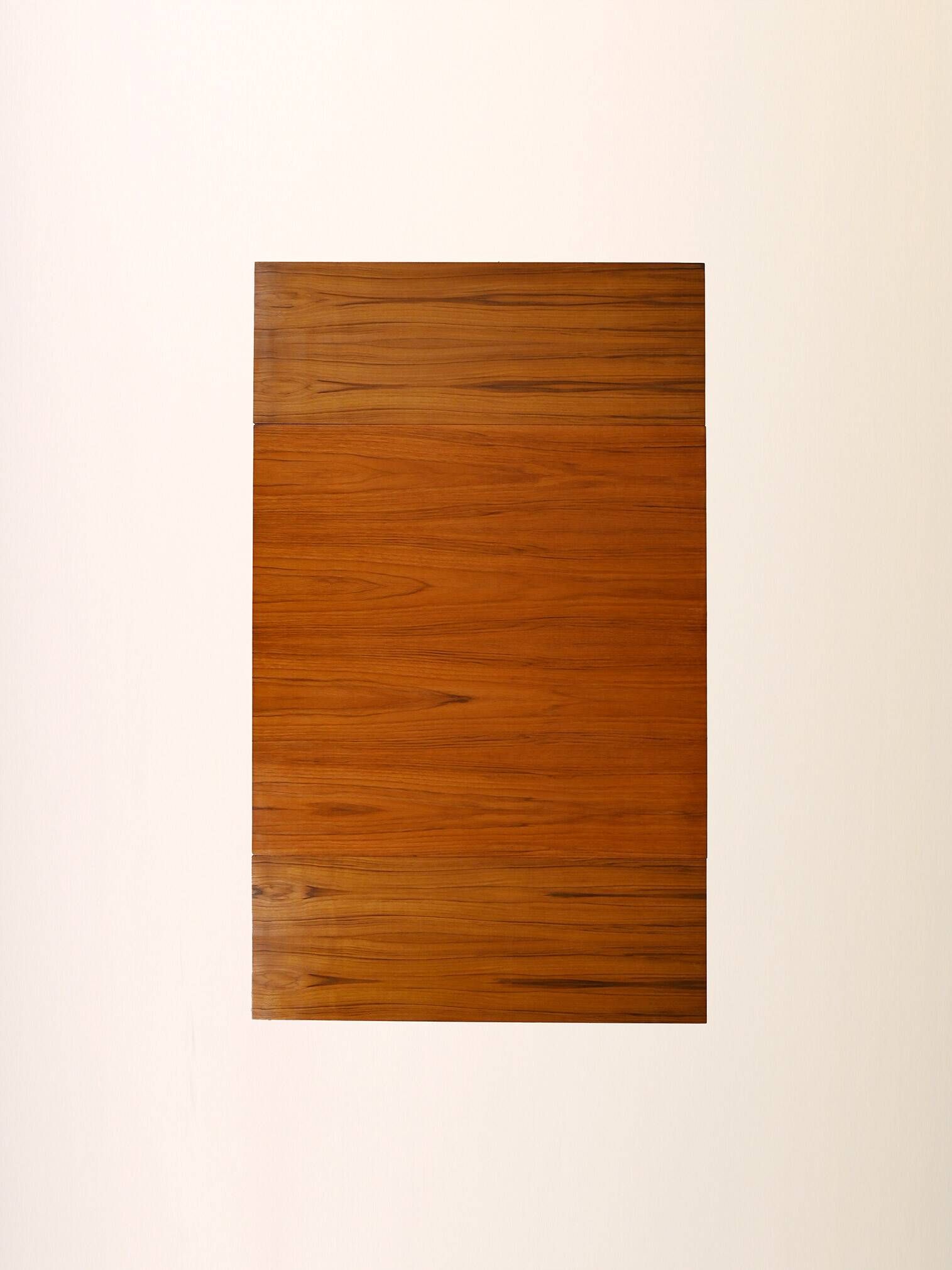 1960s Vintage Scandinavian Square Teak Dining Table