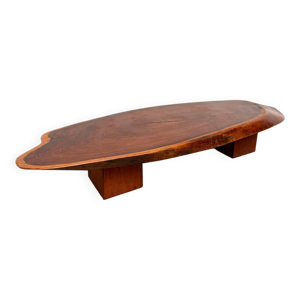 Table Basse Organique - bois exotique