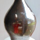 Lamp foot in vintage stoneware 50-60s, signature to be identified