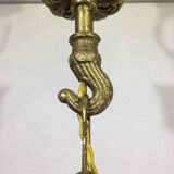Louis XVI Bronze Chandelier 5 Lights