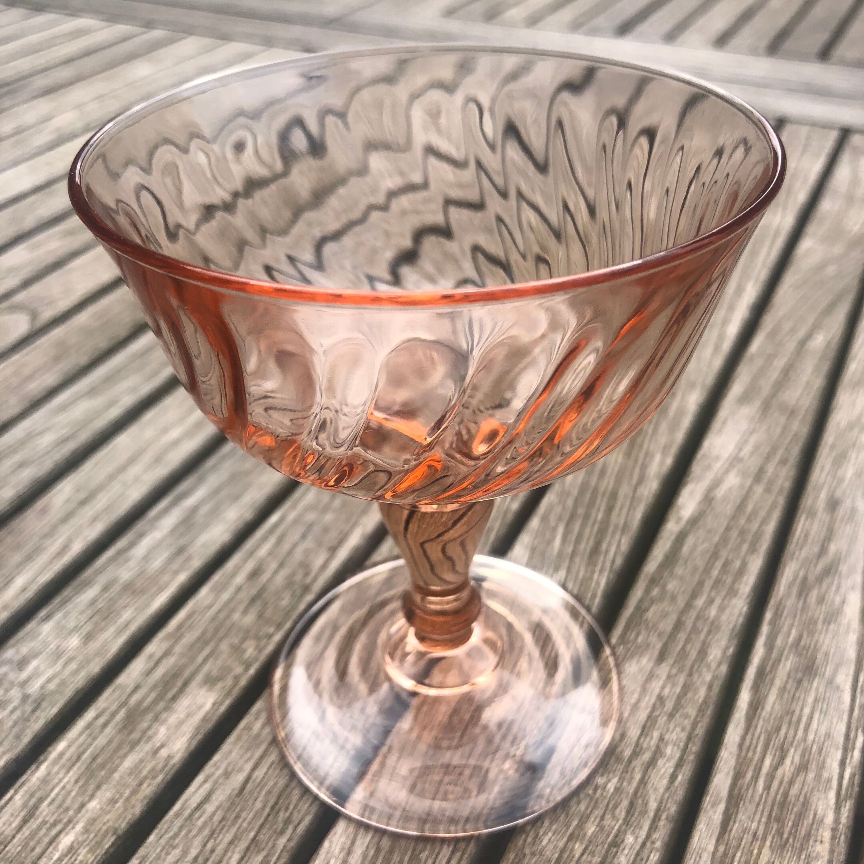 Champagne or cocktail glass Luminarc model Rosaline