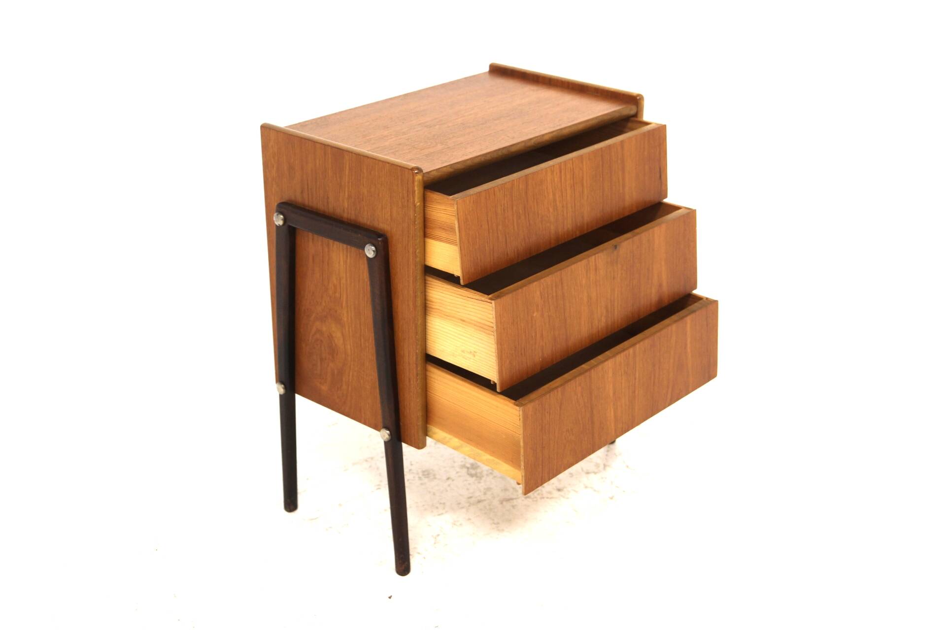 Scandinavian teak chest of drawers, Sweden, 1950