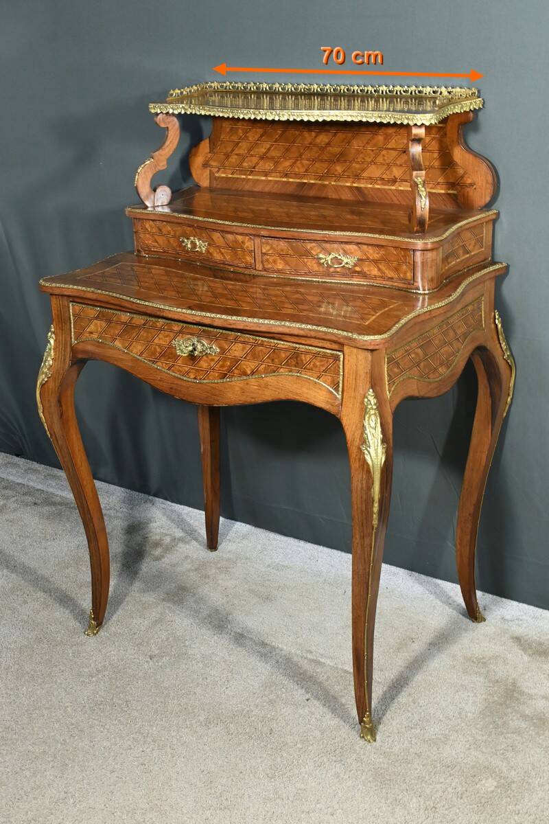 Rosewood Stepped Desk – Part 2, 19th Century